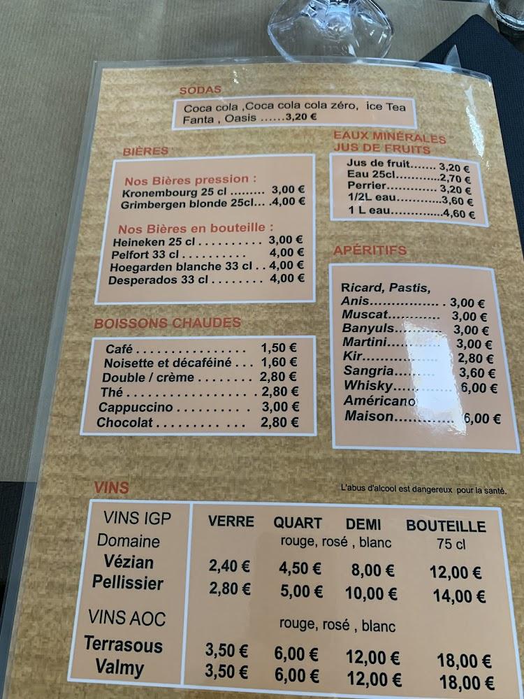 Restaurant Le Mas - Menu Image 2