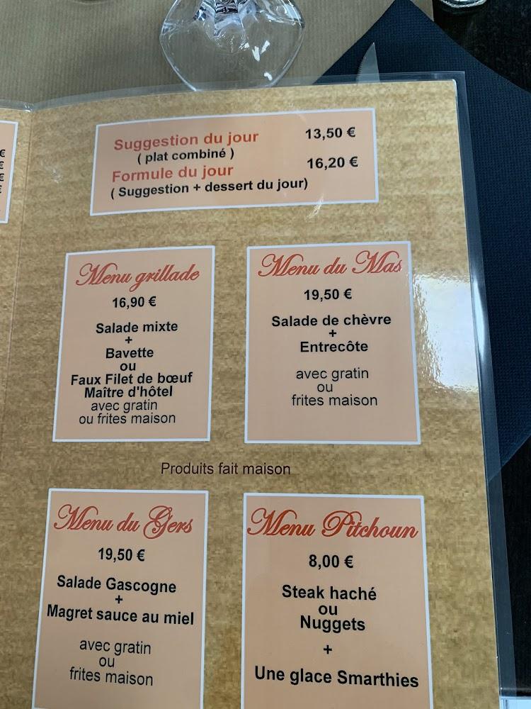 Restaurant Le Mas - Menu Image 4